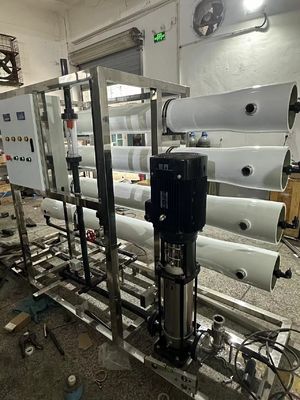 良い値段 150PSI-300PSI 圧力 塩水 RO システム 75% 回復率 オンライン