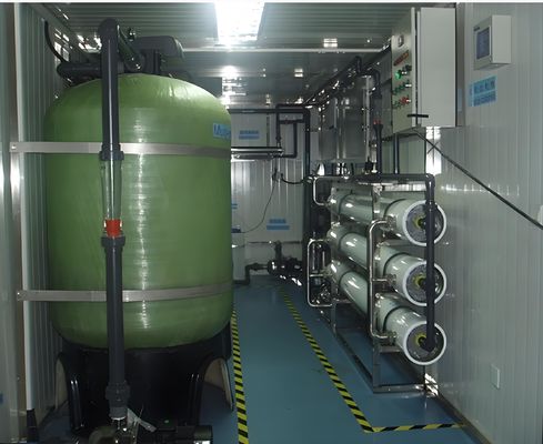 良い値段 15-65kw 純水処理 RO システム 50~70% 復元拒否率 オンライン