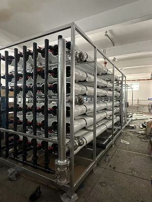 良い値段 500〜10000ppm シメンスPLCの塩水逆オスモース装置 オンライン