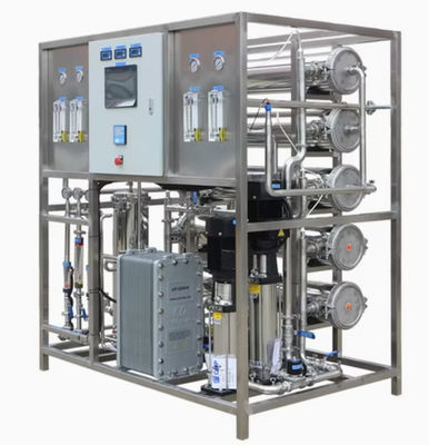 良い値段 先進的なシメンス S7 PLC 電動制御EDIシステム 2段階RO水処理 オンライン