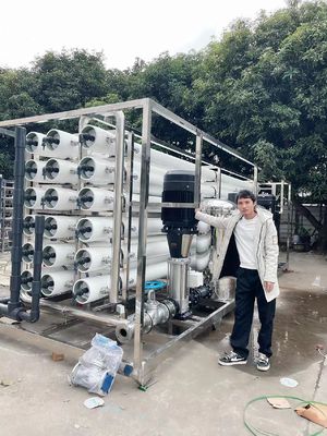 品質 スタッドレスタイヤ PLC リバースオスモーススプラント 70m3/h オート制御 工場