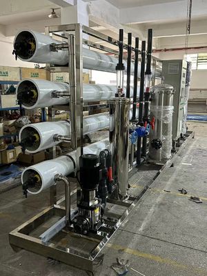良い値段 高塩分塩水 塩分塩水 RO システム シエメンズ PLC 制御 5-45.C 給水 オンライン