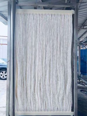 良い値段 PVDF 外部内空洞繊維 MBR膜 化学抵抗性 10-20L/M2.H オンライン