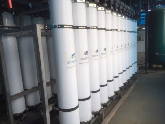 良い値段 バックウォッシュ可能な空洞繊維超濾過膜 40-120LMH 流量率 オンライン