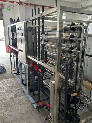 良い値段 2段階RO EDI プラント 超純水 機械 ステンレス鋼 フィッティング オンライン