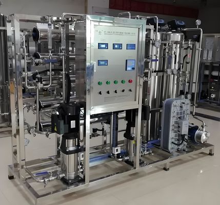 良い値段 18kw RO EDI システム グランドフォスポンプとシメンス PLC コントロール オンライン