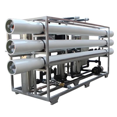 良い値段 シメンス S7 PLC 塩水のROプラント 500-5000ppm 98%の排斥率 オンライン