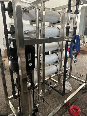 良い値段 150-300 Psi 圧力評価 回復 塩水 RO システム 広範囲の pH 給水 オンライン
